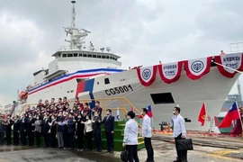Tàu tuần duyên Chiayi của Đài Loan. Ảnh: REUTERS