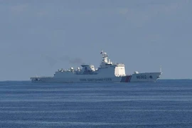 Tàu hải cảnh Trung Quốc. Ảnh: AFP