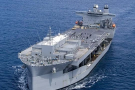 Tàu USS Miguel Keith của Mỹ. Ảnh: PETTY OFFICER 2ND CLASS HECTOR CARRERA