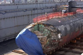 Tàu ngầm USS San Francisco (SSN-711) hồi năm 2005. Ảnh: GETTY IMAGES