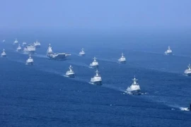 Hải quân Trung Quốc. Ảnh: M.XIAOLIANG / DW