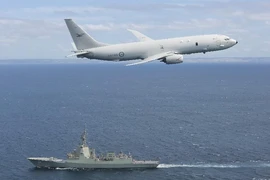 Một máy bay tuần tra săn ngầm Boeing P-8A Poseidon của Lực lượng Không quân Hoàng gia Úc. Ảnh: RAAF