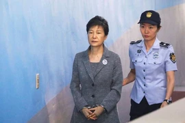 Cựu Tổng thống Hàn Quốc Park Geun-hye. Ảnh: REUTERS