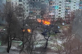 Nga tuyên bố ngừng bắn tại Ukraine để mở hành lang nhân đạo cho dân thường. Ảnh: REUTERS