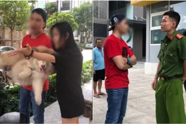 UBND phường đang xử lý vụ Việt kiều dắt chó không đeo rọ mõm