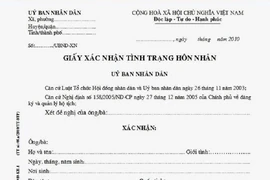 Chuyển khẩu nhiều lần, cơ quan nào cấp giấy xác nhận độc thân?