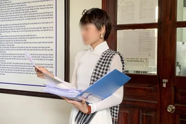 Bác yêu cầu khởi kiện của giáo viên uống thuốc ngủ trước mặt hiệu trưởng