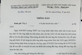 Hiệu trưởng có được 'từ chối công tác giáo dục' với học sinh khi phụ huynh không hợp tác?