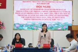 Liên ngành tố tụng Khu vực 2, Khu vực 16 kiến nghị nhiều vấn đề với HĐND TP.HCM