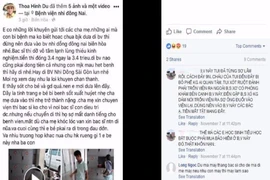 Cha mẹ bệnh nhi sốc vì 'tin vịt' trên Facebook