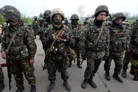 Chính phủ Ukraine giành lại tháp truyền hình ở Kramatorsk