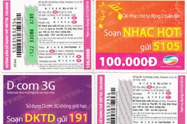 Xuất hiện nhiều thẻ cào điện thoại bị làm giả tinh vi