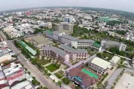 Clip: Nhìn thành phố Tam Kỳ đẹp 'lộng lẫy' từ trên cao