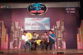 Hội thi 'Hòa giải viên giỏi' năm 2015