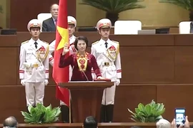 Video: Chủ tịch Quốc hội Nguyễn Thị Kim Ngân tuyên thệ nhậm chức