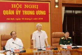 Công bố quyết định của Bộ Chính trị chỉ định Quân ủy Trung ương