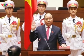 Clip Thủ tướng Nguyễn Xuân Phúc tuyên thệ nhậm chức
