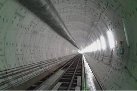 Hầm ngầm metro TP.HCM sau 90 ngày thi công