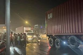 Va chạm với xe container, nữ sinh lớp 12 tử vong tại chỗ