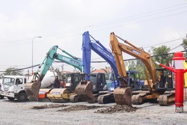 Long An khởi công dự án đường song hành Vành Đai 4