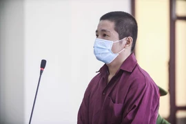 Bị cáo Đinh Vũ Linh tại phiên tòa xét xử 