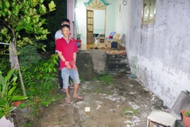 Hiện trường nơi Nhơn thực hiện hành vi trộm cắp xe