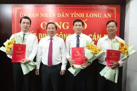 Ông Trương Tấn Sơn giữ chức Phó Giám đốc Sở Xây dựng