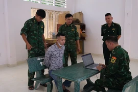 Biên phòng Long An bắt bị can giết người sang Campuchia trốn truy nã