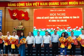 Long An: Điều động, bổ nhiệm cán bộ chủ chốt