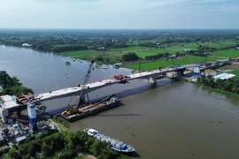 Long An: Hợp long cầu Vàm Cỏ Đông và Khởi Công đường tỉnh 822B