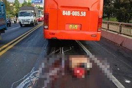 Va chạm giao thông chết người trên cầu Rạch Miễu, giao thông ùn ứ kéo dài