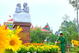 Khi mùa Xuân ở lại cùng người lính Biên phòng