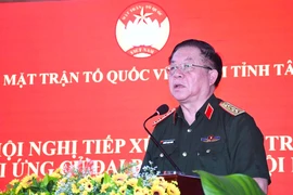 Đại tướng Nguyễn Trọng Nghĩa cam kết hành động vì dân