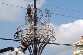 Cháy lớn thiêu rụi công trình trang trí hơn 780 triệu đồng ở Đồng Tháp