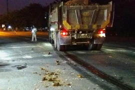 Người phụ nữ bị xe ben húc văng lúc rạng sáng ở Đà Nẵng