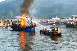 Đà Nẵng cảnh báo nguy cơ cháy tàu cá vì vắng chủ giữa mùa dịch