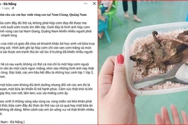 Xử phạt người đăng hình trẻ vùng cao ăn cơm thịt chuột sai sự thật