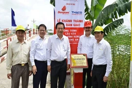 Khởi công xây cầu vào Khu di tích căn cứ Xứ ủy Nam bộ 
