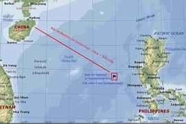 'Trung Quốc không được cải tạo bãi cạn Scarborough thành đảo'
