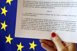 Một tuần nữa, Anh bắt đầu đàm phán Brexit