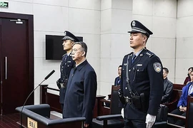 Ông Mạnh Hoành Vĩ bị tuyên án 13 năm rưỡi tù ngày 21-1. Ảnh: AFP