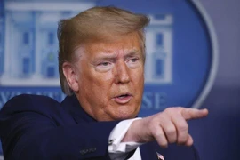 Tổng thống Mỹ Donald Trump thời gian gần đây liên tục có các chỉ trích nhắm vào Trung Quốc. Ảnh: BLOOMBERG