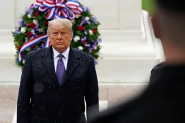 Tổng thống Donald Trump dự lễ tưởng niệm Ngày Cựu chiến binh 11-11.