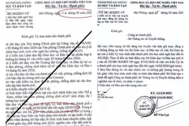 Truy tìm người tung văn bản giả mạo cho học sinh nghỉ học