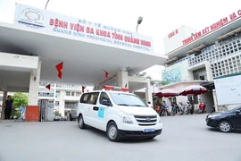 Cách ly khoa hồi sức cấp cứu BV đa khoa Quảng Ninh 