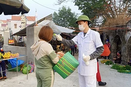 Hải Dương thêm người nghi nhiễm COVID-19 bán hàng ở chợ