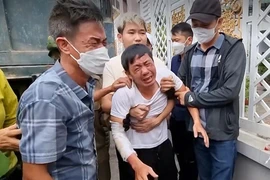 Hỏa táng các nạn nhân trong vụ cháy ở Ninh Thuận để đưa tro cốt về quê