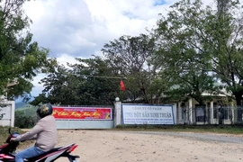 1 phụ nữ chết dưới hồ nước thải của công ty 