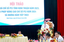 Ninh Thuận cùng doanh nghiệp bàn giải pháp cải thiện Chỉ số PCI