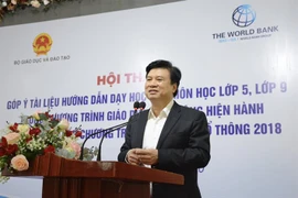 Chuẩn đầu ra lớp 5, 9 phải đáp ứng chương trình GDPT mới